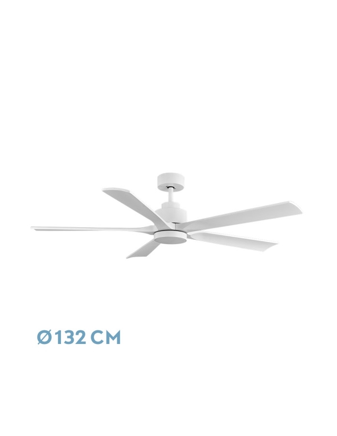 Ventilador Dc Cairo 24w 2400lm Blanco...