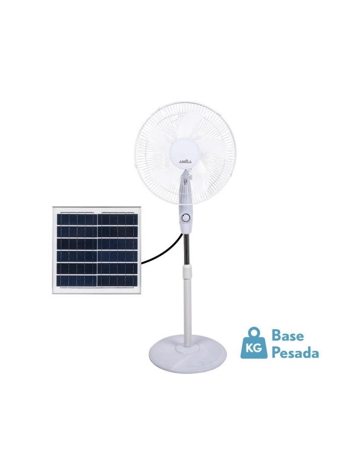 Ventilador De Pie Solar...