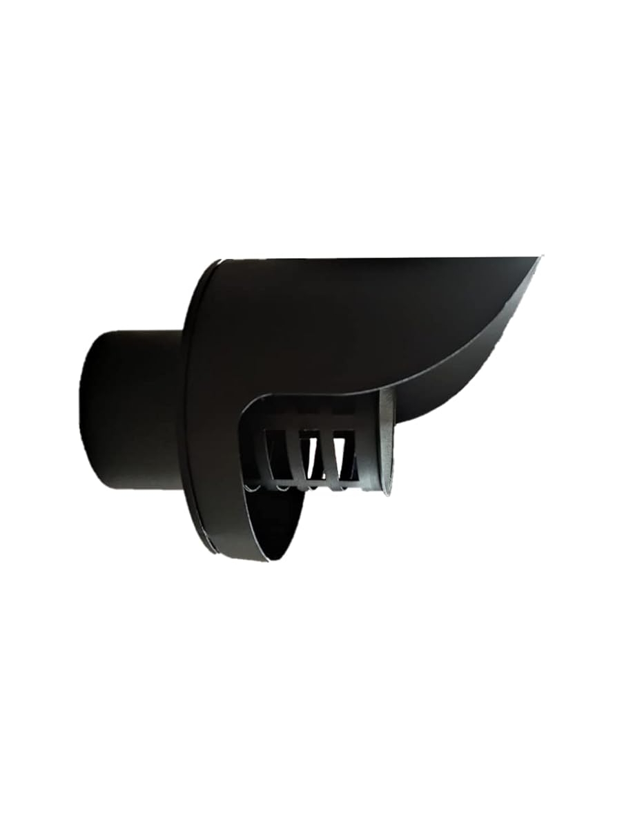 Sombrero estufa Pellet 80mm, terminal...