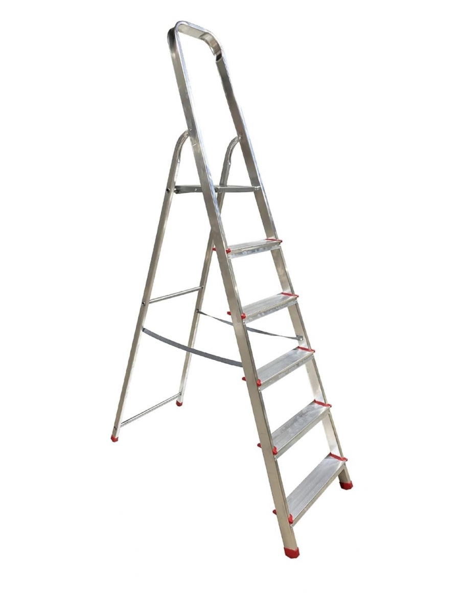 Escalera Plegable 6 peldaños de...