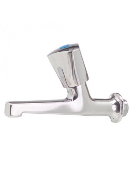 Grifo Fregadero 12 cm- 1/2" Cromo Volante Metal