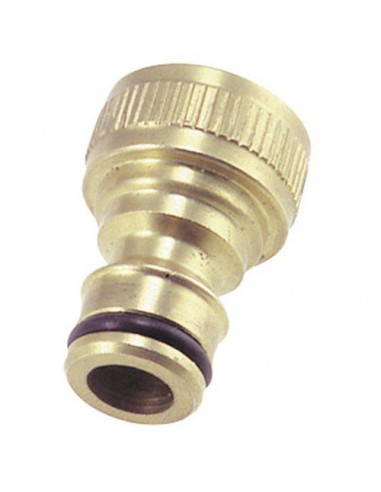 Adaptador Manguera Laton  1/2-hembra