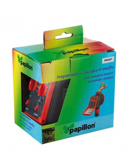 Programador Riego Analogico electronico Papillon 2