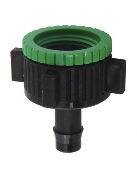Goteo Adaptador Grifo 1/2-3/4 a Tubo 1/2 (Blister 1 pieza)