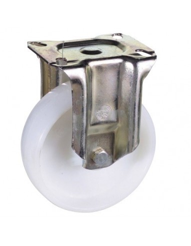 Rueda Industrial Nylon Placa Fija 150mm
