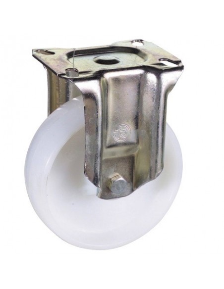 Rueda Industrial Nylon Placa Fija 150mm