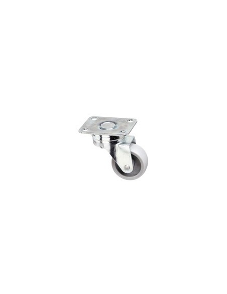 Rueda Polyamida Placa   40mm