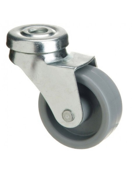 Rueda Polyamida Pasante   40mm 2