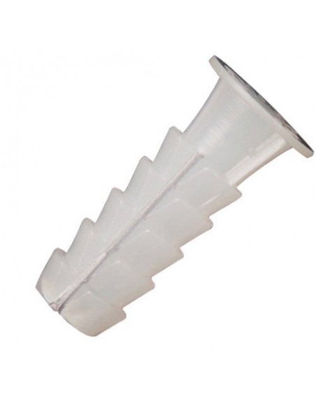 Taco Wolfpack Plastico Blanco    5 mm(25u) 2