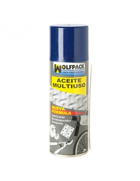 Aceite Multiuso Triple Accion Wolfpack Spray 270 Gramos