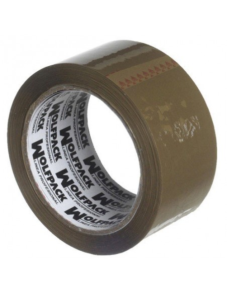 Cinta Embalar Wolfpack Marron 48mmx 66m
