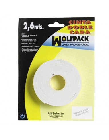 Cinta Doble Cara Wolfpack  2