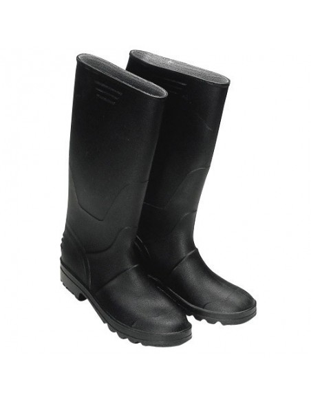 Botas Goma Altas Negras Nº 39 (Par) 2