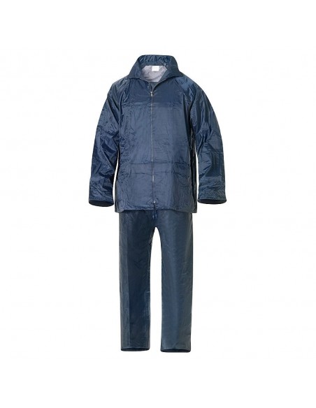 Traje Agua Azul Nylon        Talla 7-l 2