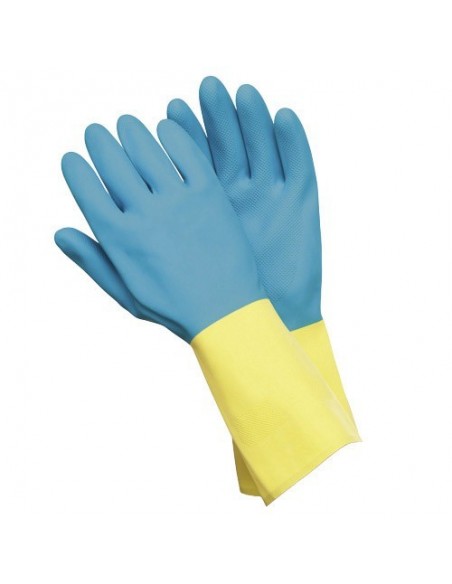 Guante Wolfpack Neopreno-latex Bicolor Talla  M (Par) 2