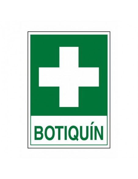 Cartel Botiquin 30x21