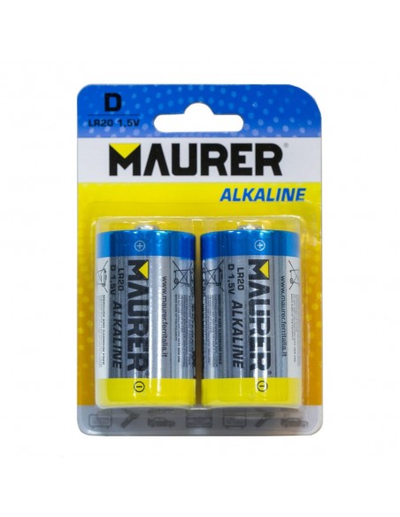 Pila Maurer Alcalina LR-20 (Blister 2 Piezas) 2