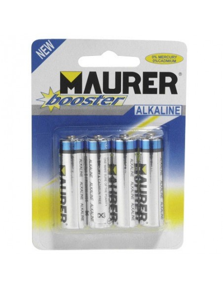 Pila Maurer Alcalina Lr-  6 (Blister 4 piezas)