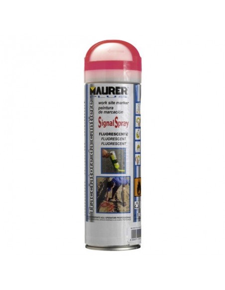 SPRAY MAURER TRAZADOR ROJO FLUORESCENTE