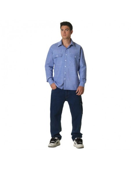 Camisa Maurer Trend "Miza" Azul Talla 60-XXL