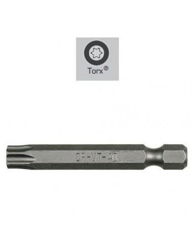 Destorpuntas Largo Maurer Torx T-  25 (2 Piezas)