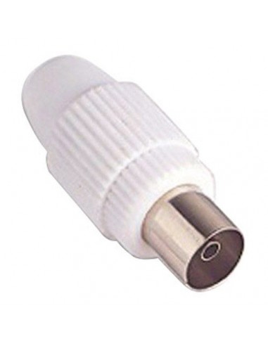 Conector Tv Hembra Recto 9