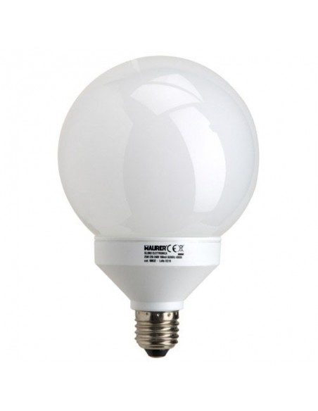 Bombilla Ahorro Globolux 120 mm E27 25w100w Luz Calida