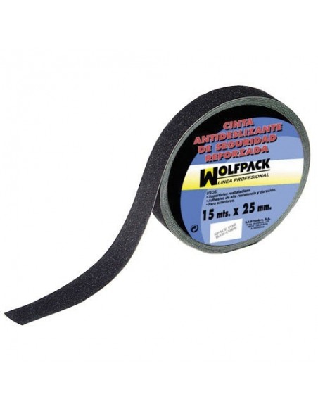 Cinta Antideslizante Negra Wolfpack 15m x 50mm 2