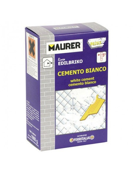 Edil Cemento Blanco Maurer (Caja 1k)