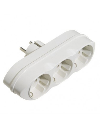 Adaptador 3 Tomas 16a 250v Schuko