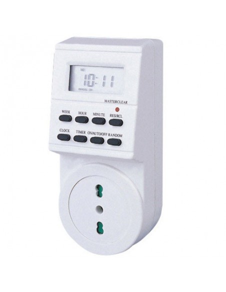 Programador Digital 16a 250v (8 Programas)