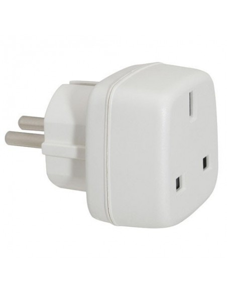 Adaptador Viaje-de Toma Inglesa A Schuko 2