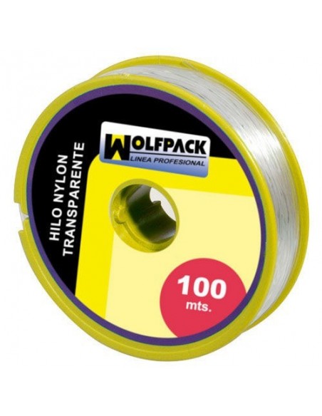 Hilo Nylon Transparente 0.7mm Rollo 100m 2