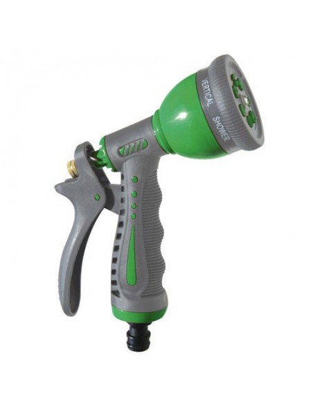 Pistola Manguera Metal Plus 7 Posiciones Saturnia