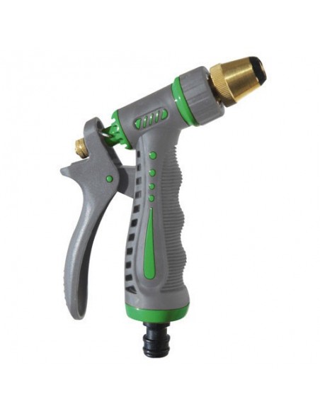 Pistola Manguera Metal Plus Regulable Saturnia