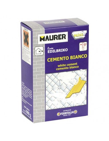 EDIL CEMENTO BLANCO MAURER (caja 5k)