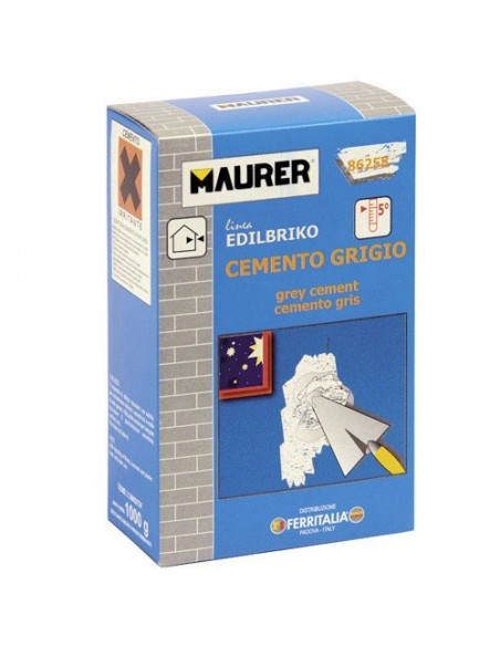 EDIL CEMENTO GRIS MAURER (caja 5k)