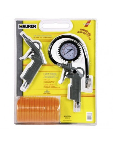 Kit Accesorios Compresor Maurer  3 Piezas