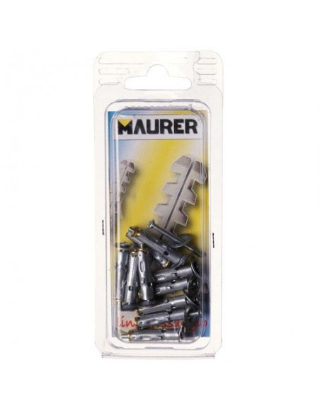Blister Taco Mini Acero Tornillo 6x25 (10piezas)