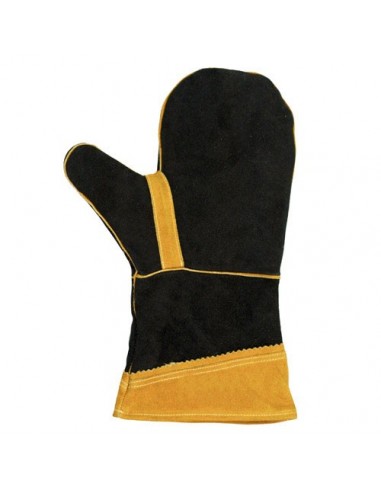 Guante Papillon Barbacoa Piel 34cm (1un)