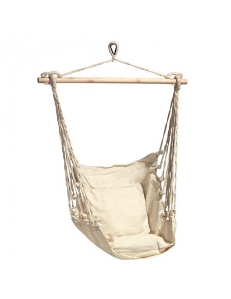 Hamaca Sillon Colgante Color Natural