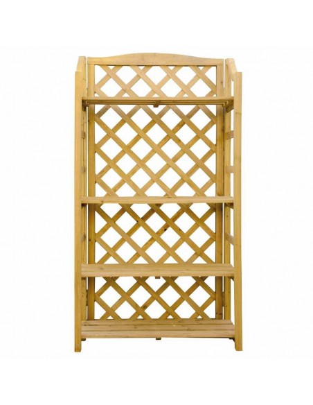 Estanteria Jardin Madera 67x30x125cm