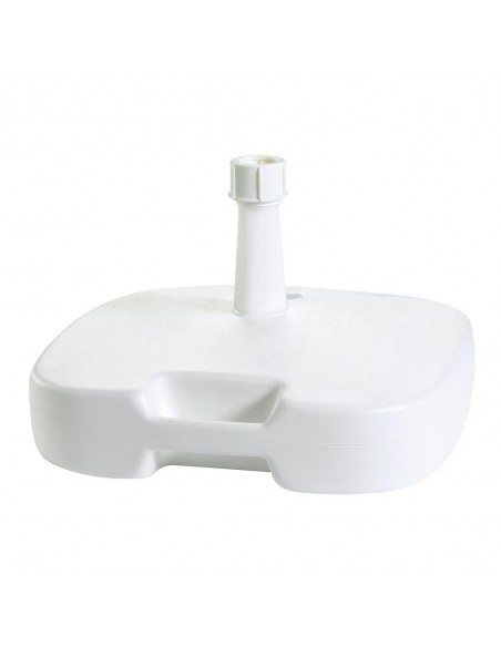 Base Sombrilla Ligera Abs 20 litros Blanca