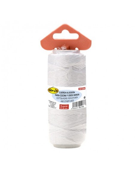 Cuerda Algodón Carnicero 50gr Rollo Ø1