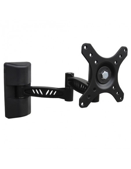 Soporte Tv Metalizado Articulado Negro 12 a 30 " Maximo 30 Kg.