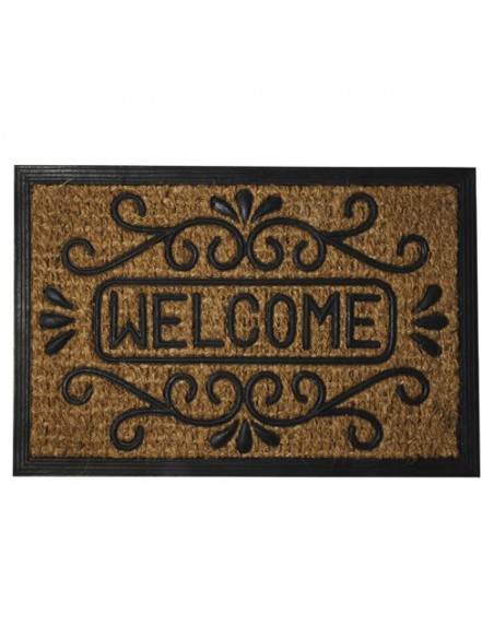 Felpudo Oryx Fibra Coco y Goma Welcome 40x60 cm.