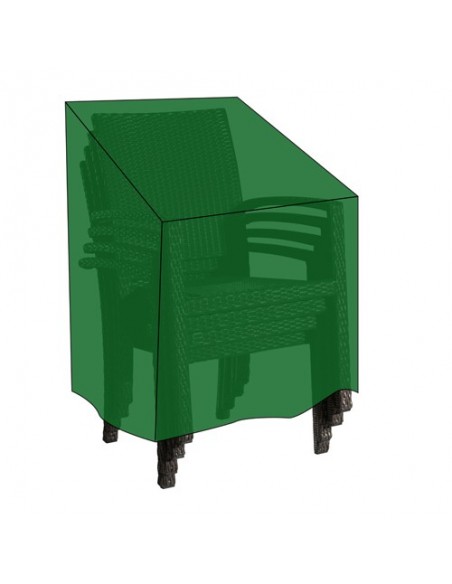 Funda Cubre Sillas Apilable 66x66x76x106cm
