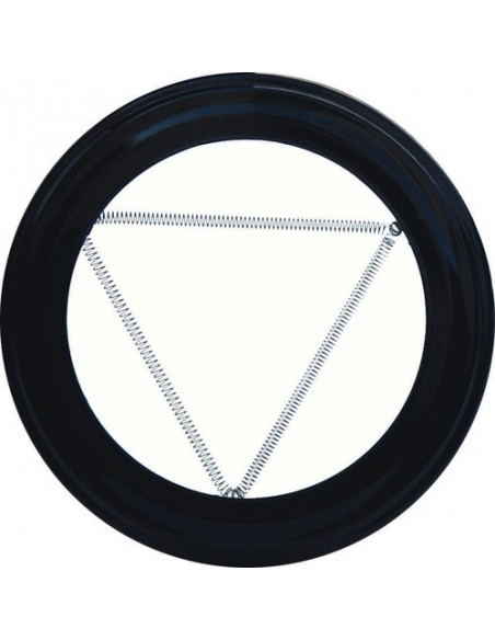 Plafón Embellecedor de Color Negro Para Estufa 150mm