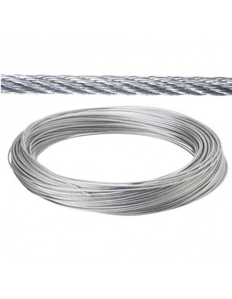 Cable Galvanizado 2 mm. (Rollo 25 Metros) No Elevacion