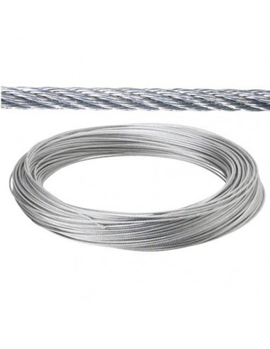 Cable Galvanizado 3 mm. (Rollo 25 Metros) No Elevacion